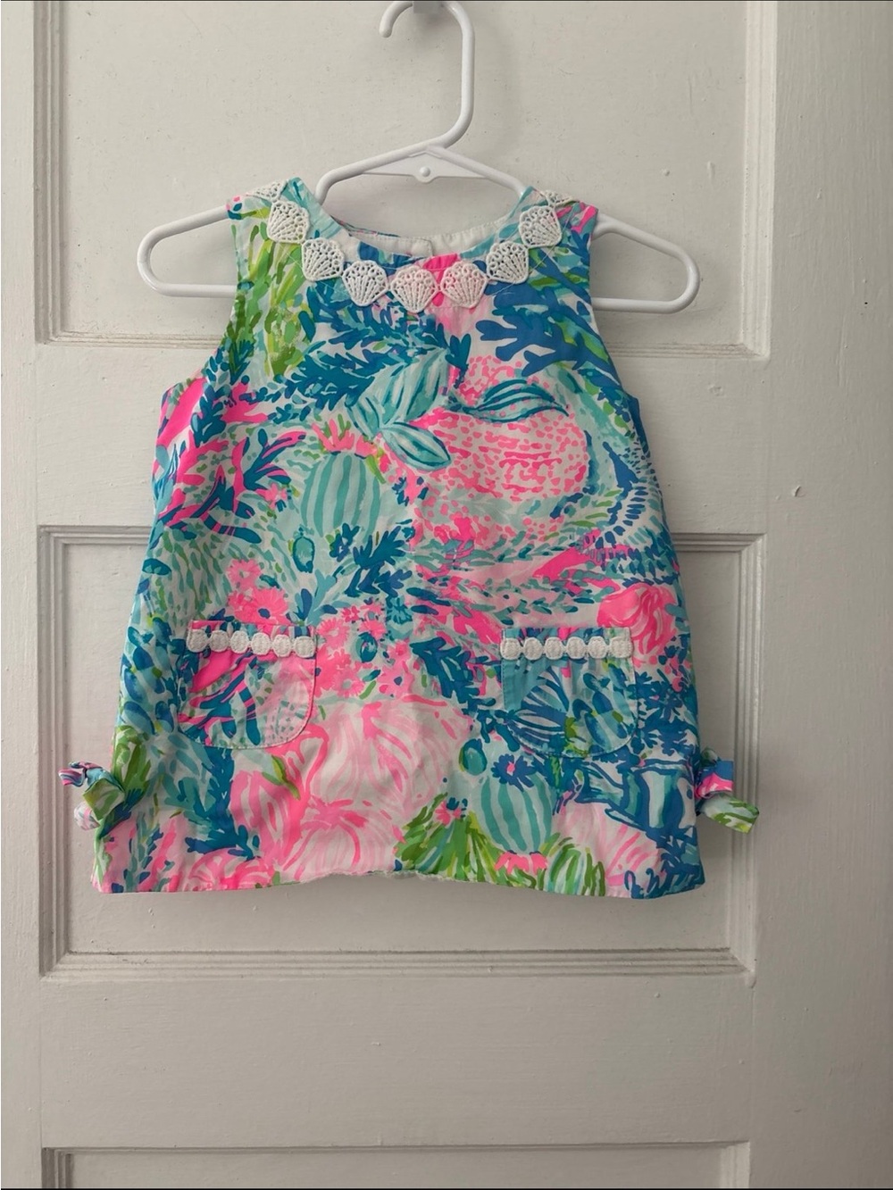 Lilly Pulitzer Baby Lilly Shift Dress Swizzle